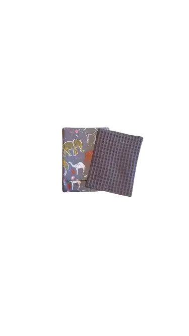 Débarbouillette Enfants/Bébés 10x13,5 cm — Parfait pour le Soins Isa couture passion