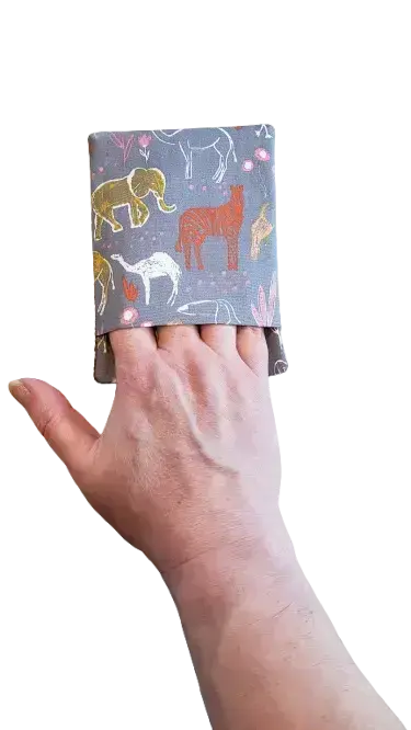 Débarbouillette Enfants/Bébés 10x13,5 cm — Parfait pour le Soins Isa couture passion