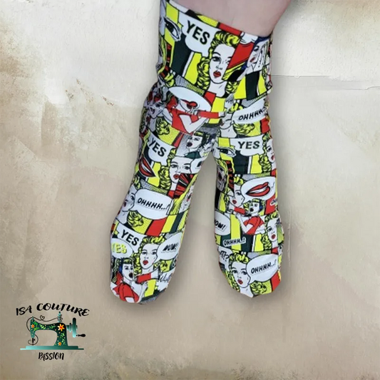 Patron Chaussettes Adulte en PDF – Couture Maison Simple et Rapide à Télécharger - Isa couture passion