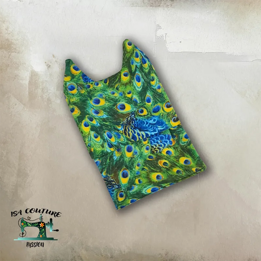 Patron PDF débarbouillette en forme de chat