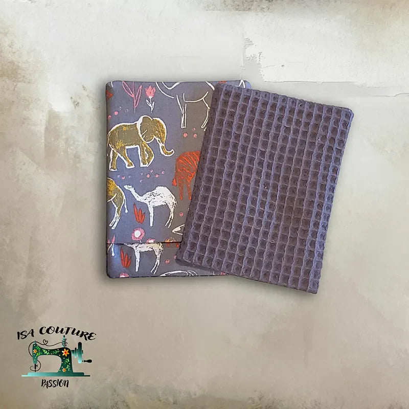 Débarbouillette Enfants/Bébés 10x13,5 cm — Parfait pour le Soins Isa couture passion