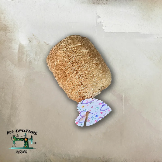 Éponge Luffa Naturelle 100% Végétale - Alternative Zéro Déchet ✅ - Isa couture passion