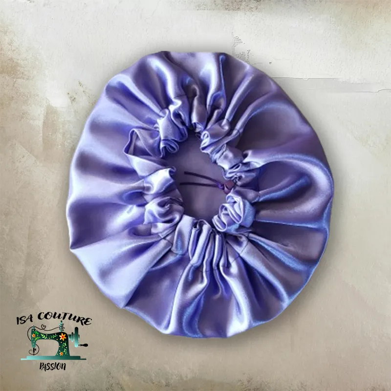 Patron PDF Bonnet Satin Octogonal - Tutoriel Vidéo Inclus - Isa couture passion