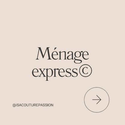 Patron PDF Couture Zéro Déchet Ménage Express©️ : Lingettes & Passe Doigt Faciles Isa couture passion