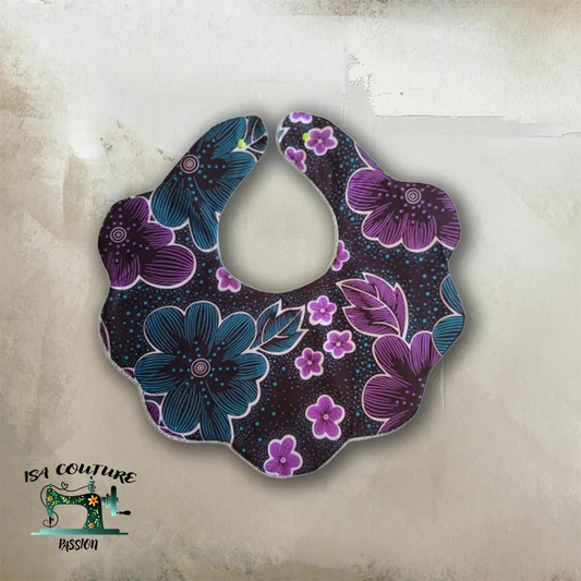 Patron PDF Bavoir Fleur pour Adulte – Chic & Réutilisable - Isa couture passion
