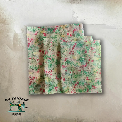 Bee Wrap : emballage alimentaire réutilisable, lot de 3 - Isa couture passion
