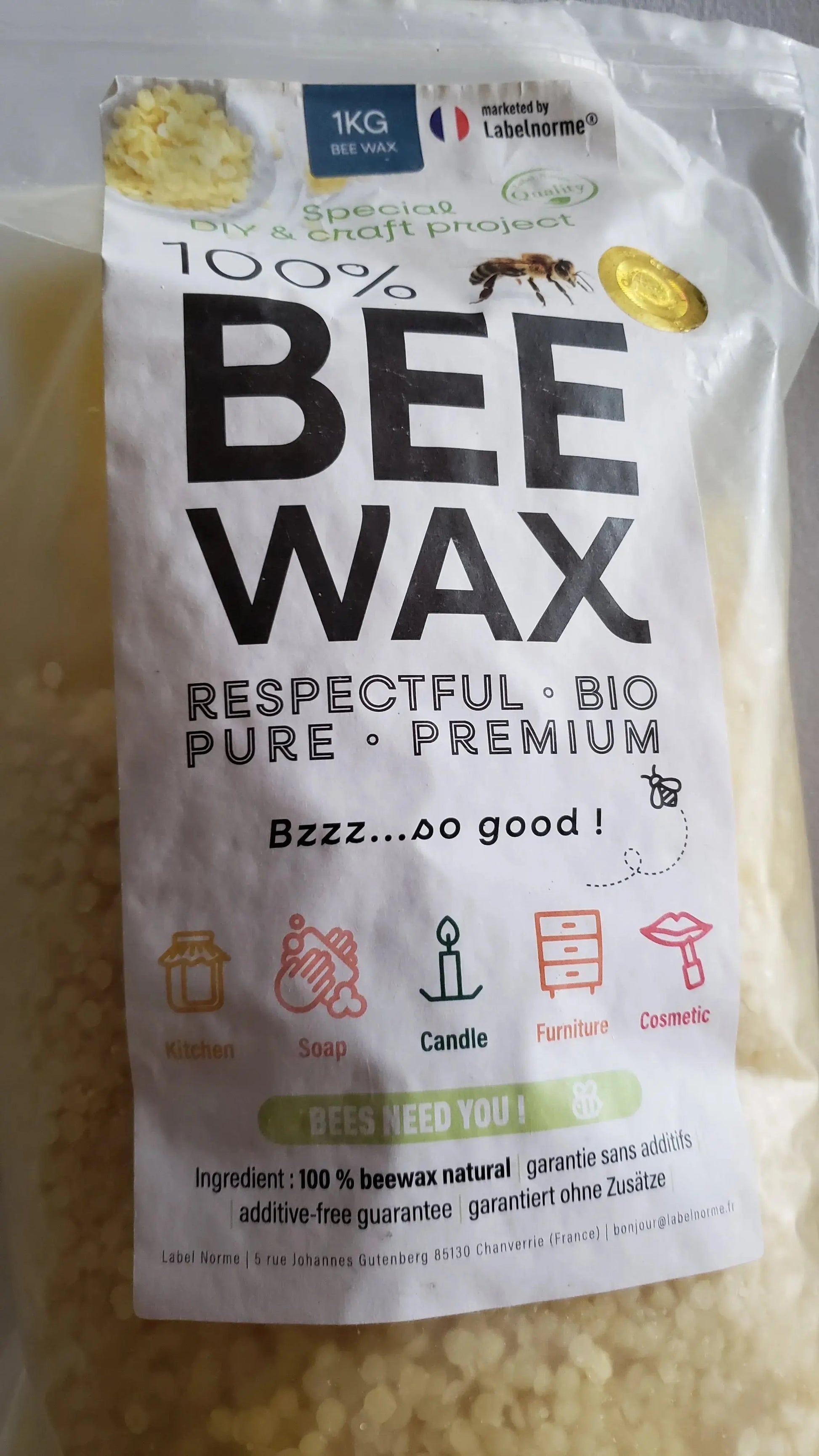 cire d'abeille naturelle