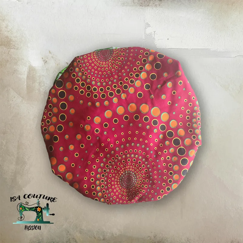 Bonnet en satin – Anti-casse et anti-frisottis pour cheveux bouclés, crépus et lisses - Isa couture passion