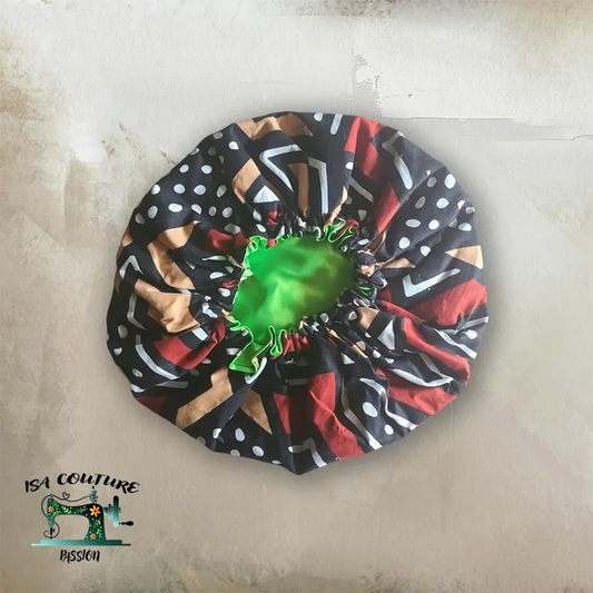 bonnet wax satin réversible pour la santé de vos cheveux - Isa couture passion