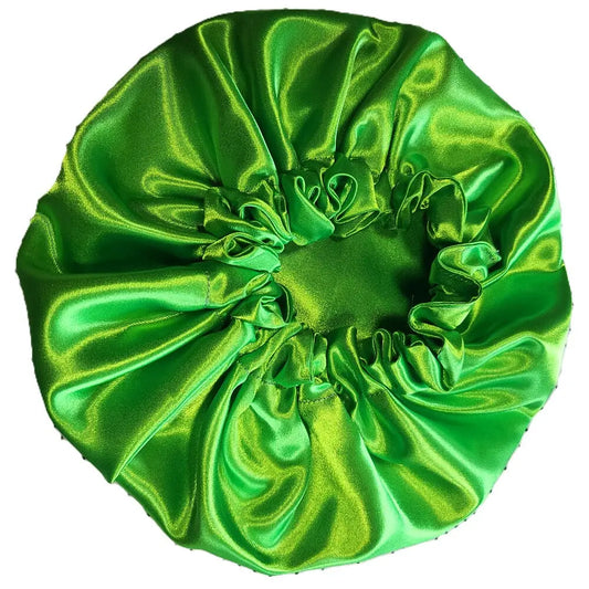 bonnet satin cheveux Isa couture création