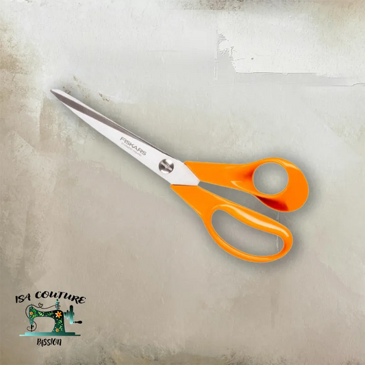Fiskars Ciseaux Universel pour la Couture, Classic, 21 cm, Droitiers - Isa couture passion