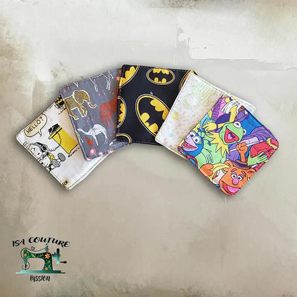 Lingettes Bébé Réutilisables 10x10 cm – Douces, Absorbantes & Écologiques Isa couture passion