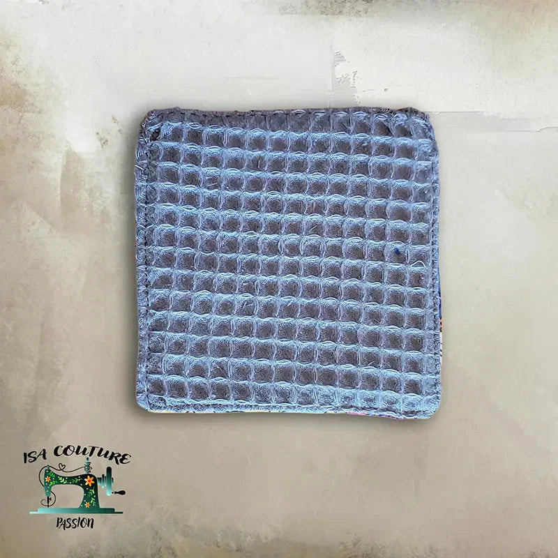 Lingettes Bébé Réutilisables 10x10 cm – Douces, Absorbantes & Écologiques Isa couture passion