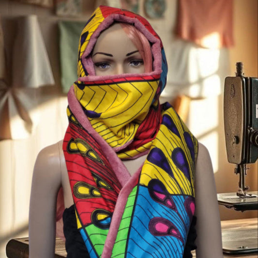 PDF capuche-écharpe qui sublime vos soirées d'été ! Isa couture passion