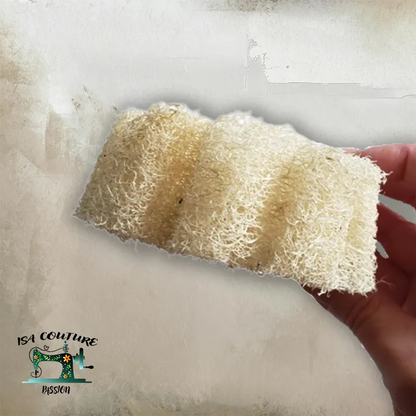 🧽 Porte-Savon en Luffa Naturel - Économisez - Isa couture passion