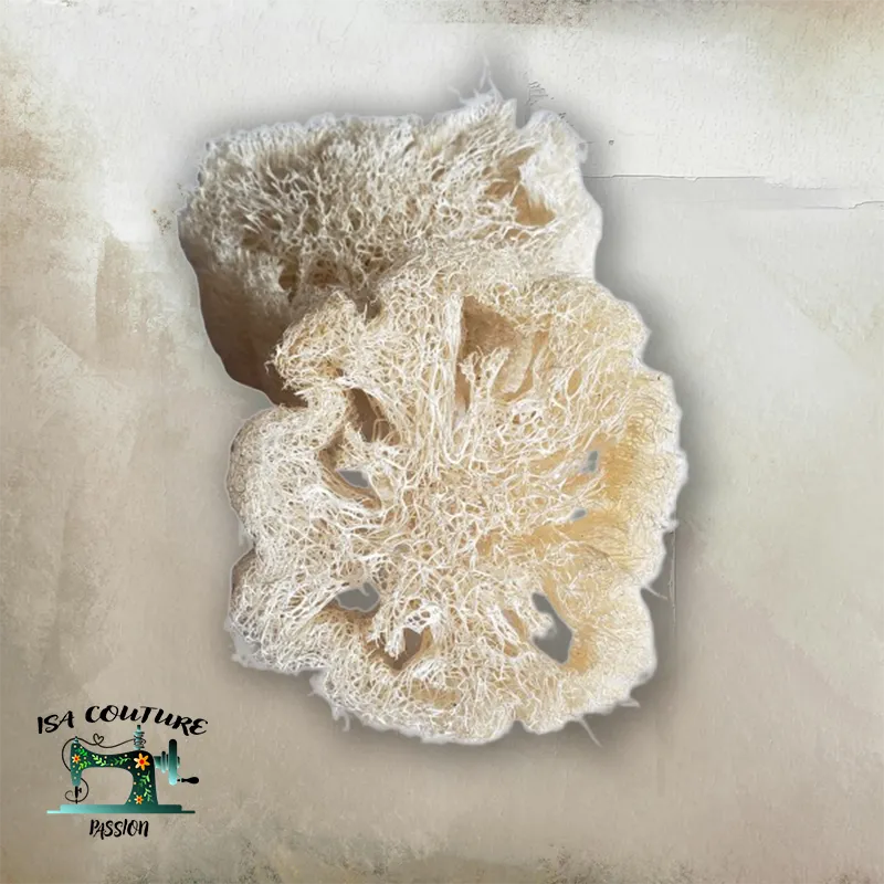 🧽 Porte-Savon en Luffa Naturel - Économisez - Isa couture passion