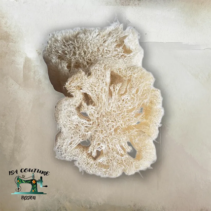 🧽 Porte-Savon en Luffa Naturel - Économisez - Isa couture passion