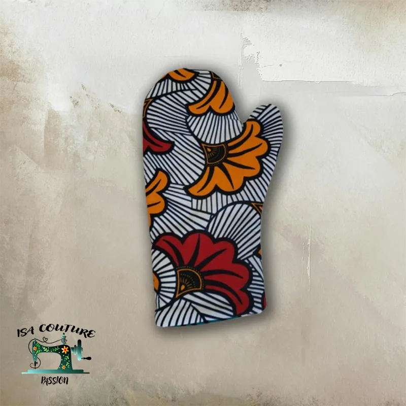 Gants de Cuisine : 4 Couches Isolantes en Molleton Haute Température - Isa couture passion