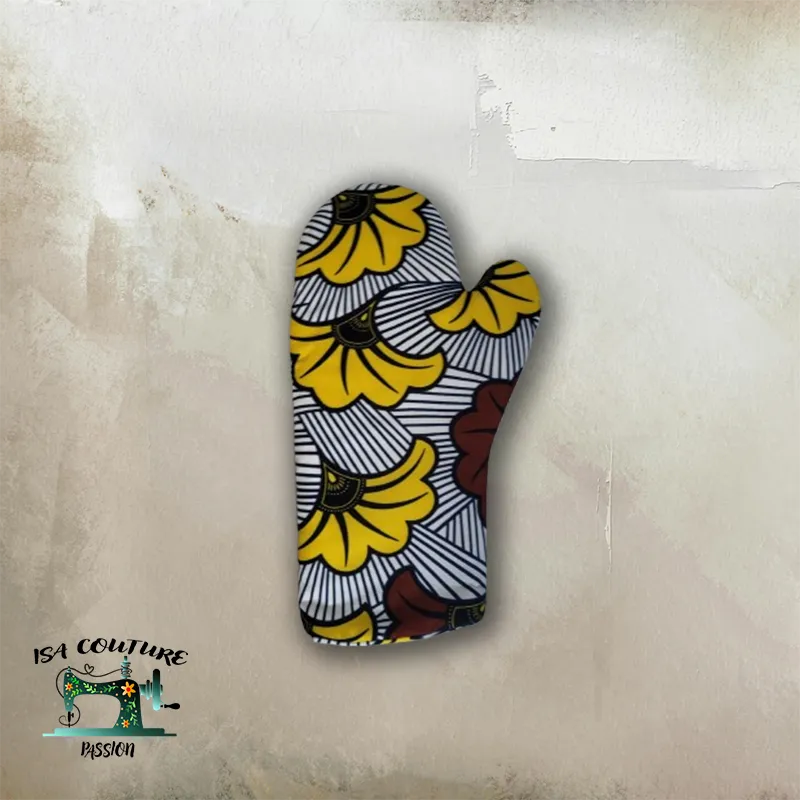 Gants de Cuisine : 4 Couches Isolantes en Molleton Haute Température - Isa couture passion