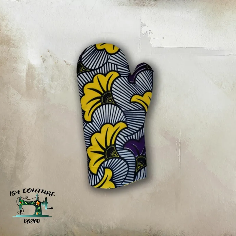 Gants de Cuisine : 4 Couches Isolantes en Molleton Haute Température - Isa couture passion