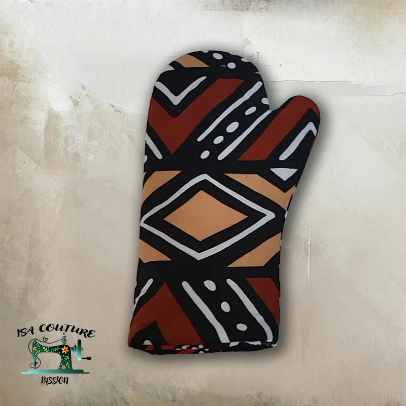 Gants de Cuisine : 4 Couches Isolantes en Molleton Haute Température - Isa couture passion