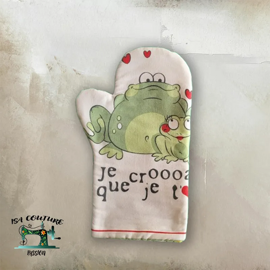 Patron couture PDF : gant de cuisine Xxl et Xl - Isa couture passion