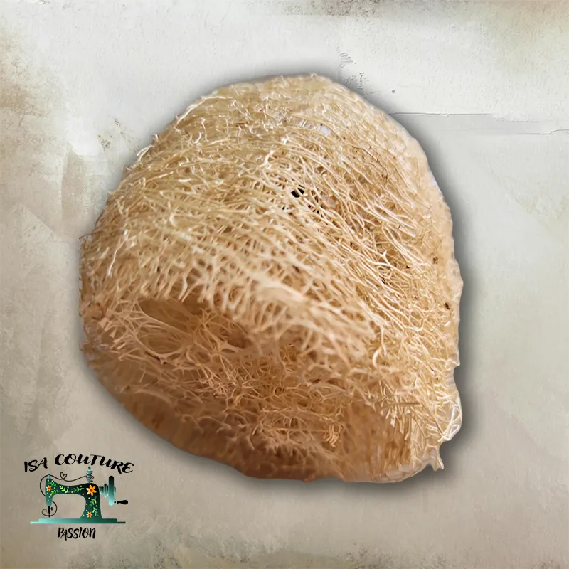 Éponge Luffa Naturelle 100% Végétale - Alternative Zéro Déchet ✅ - Isa couture passion