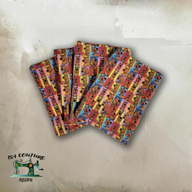 Lot de 4 serviettes Ménage Express© Gant de nettoyage isa couture passion