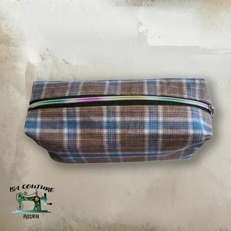 Patron de couture trousse zippée zippette