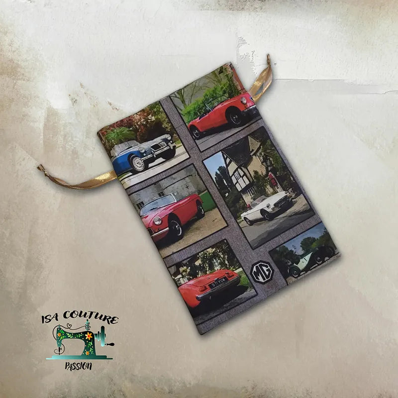 🌸 Pochon en Tissu pour Serviettes Hygiéniques – Spécial Déplacements