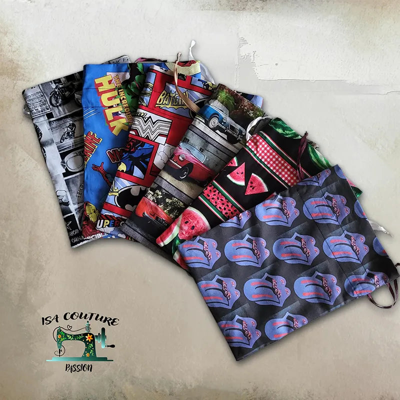 🌸 Pochon en Tissu pour Serviettes Hygiéniques – Spécial Déplacements