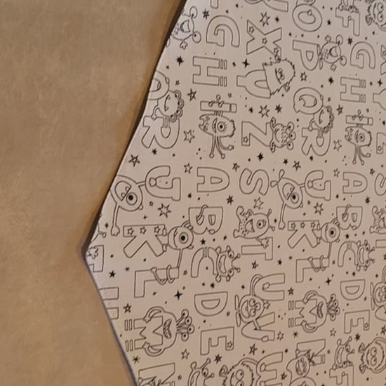 Tapis de coloriage couture