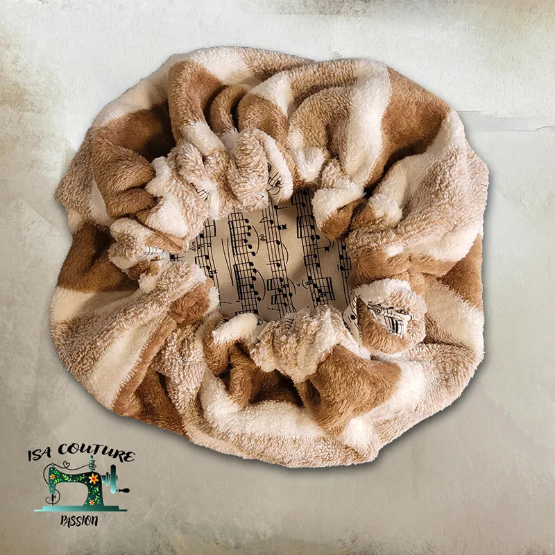 Bonnet Serviette sec'hair Octogonal – Douceur et Praticité Après le Bain ✨ - Isa couture passion