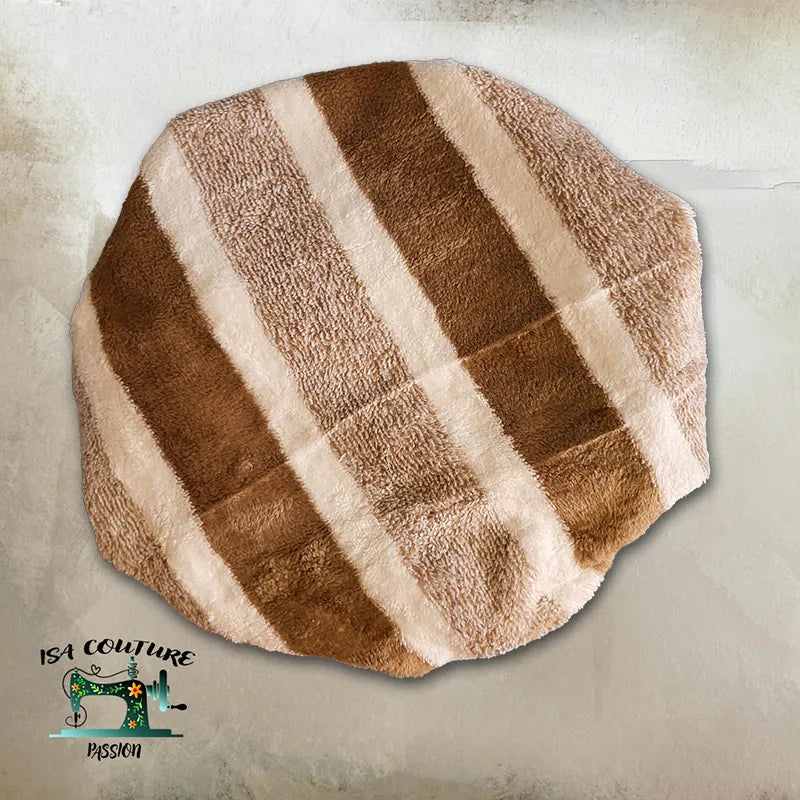 Bonnet Serviette sec'hair Octogonal – Douceur et Praticité Après le Bain ✨ - Isa couture passion