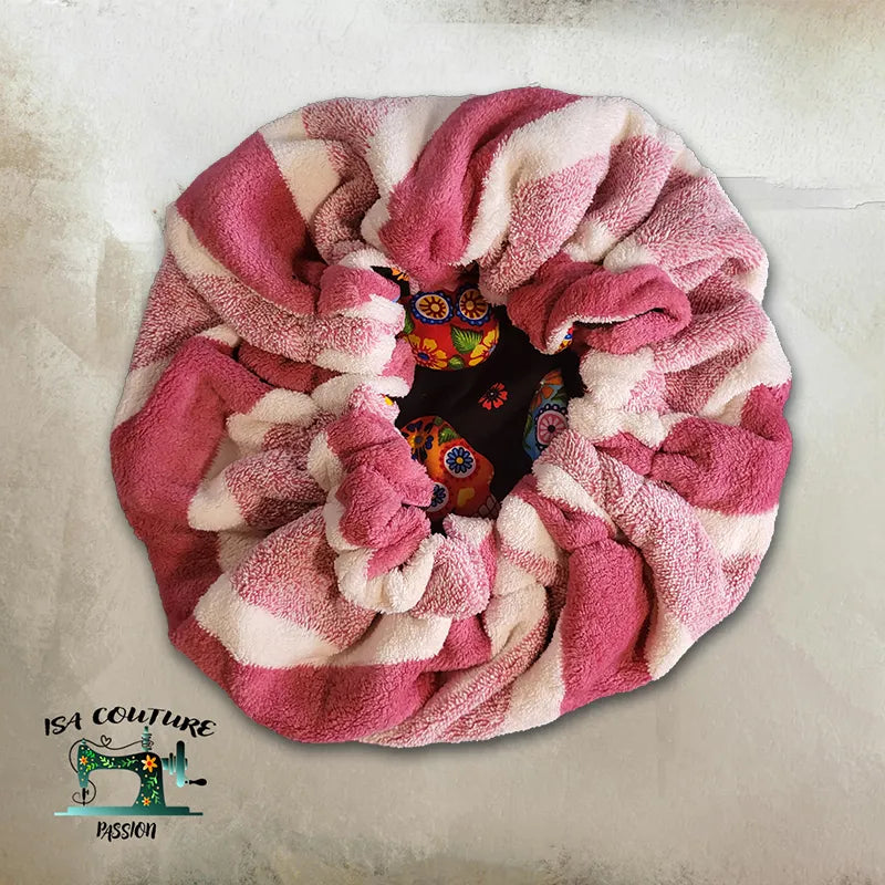 Bonnet Serviette sec'hair Octogonal – Douceur et Praticité Après le Bain ✨ - Isa couture passion