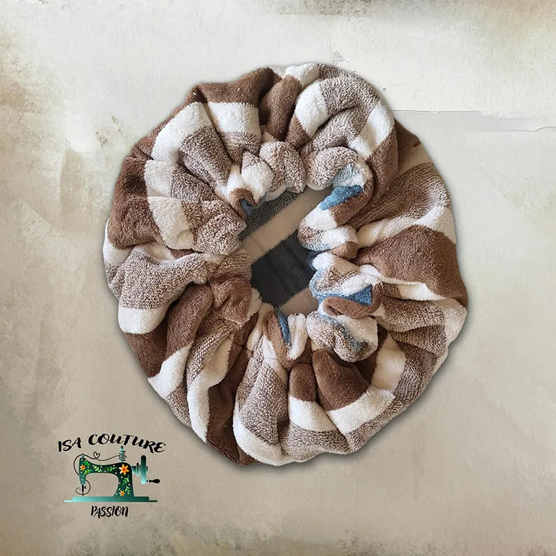 Bonnet Serviette sec'hair Octogonal – Douceur et Praticité Après le Bain