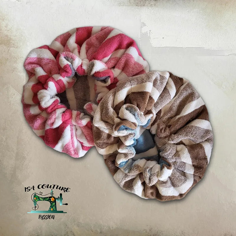 Bonnet Serviette sec'hair Octogonal – Douceur et Praticité Après le Bain