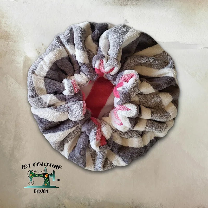 Bonnet Serviette sec'hair Octogonal – Douceur et Praticité Après le Bain