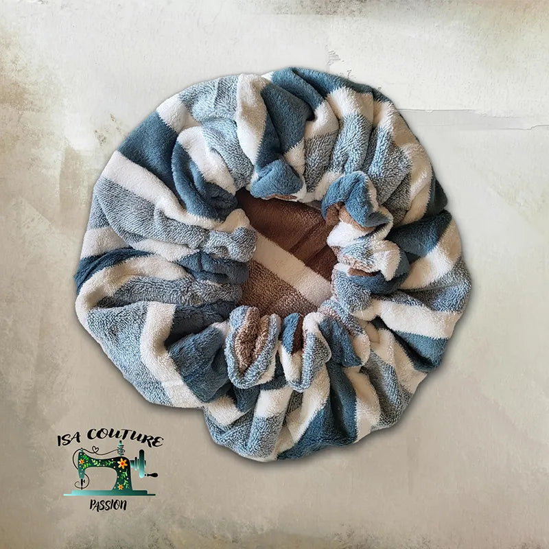 Bonnet Serviette sec'hair Octogonal – Douceur et Praticité Après le Bain