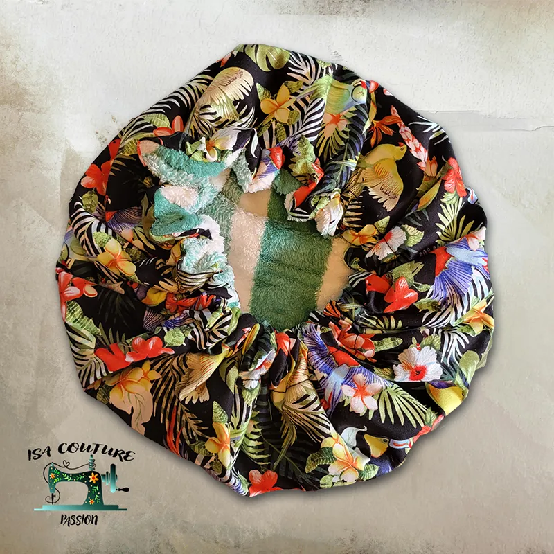 bonnet serviette sec'hair octogonal – douceur et praticité après le bain