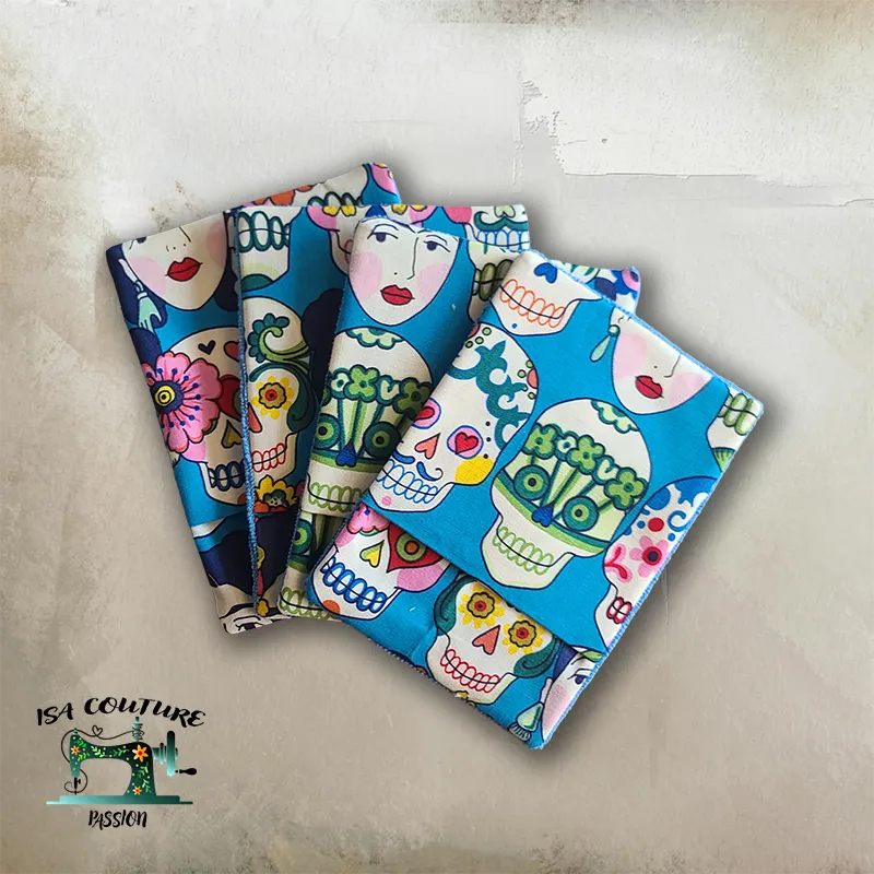 magic express© – lot de 4 lingettes microfibre zéro déchet