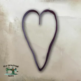 bande Élastique noir 25 mm extra résistant gros grain