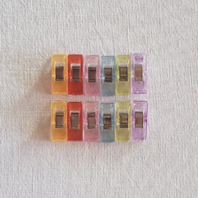 pince à tissu 2,7 x 1 cm lot de 12