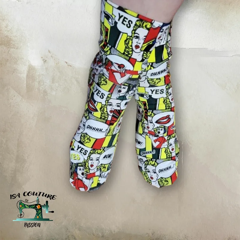 Patron de couture pdf chaussette taille 40 adulte isa couture