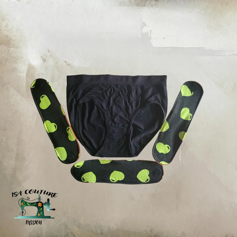 Culotte de règles pad changeable – 3 pads, taille L 64-110 cm – Image 3