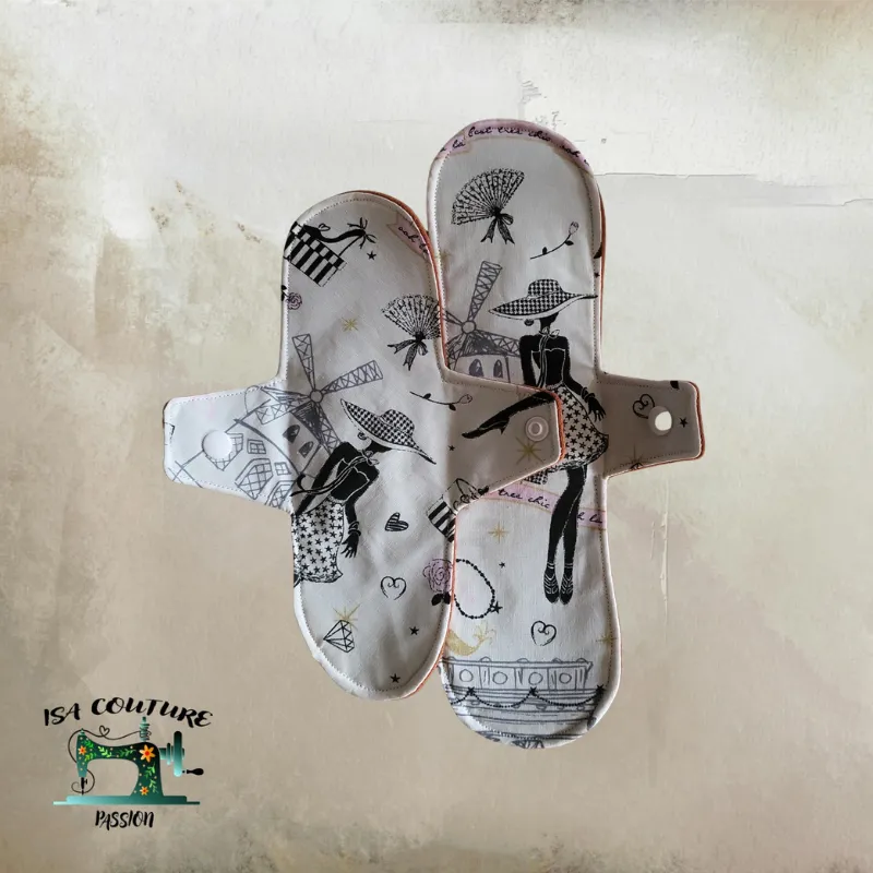 pack découverte serviette hygiénique lavable duo