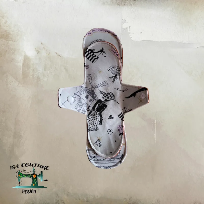 pack découverte serviette hygiénique lavable