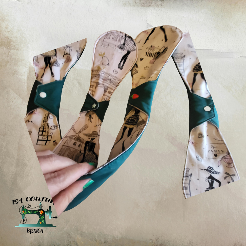 serviettes hygiéniques lavables maxi