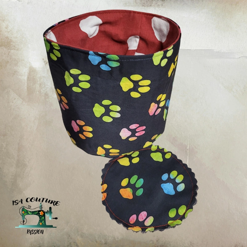 patron pdf panier et lingette