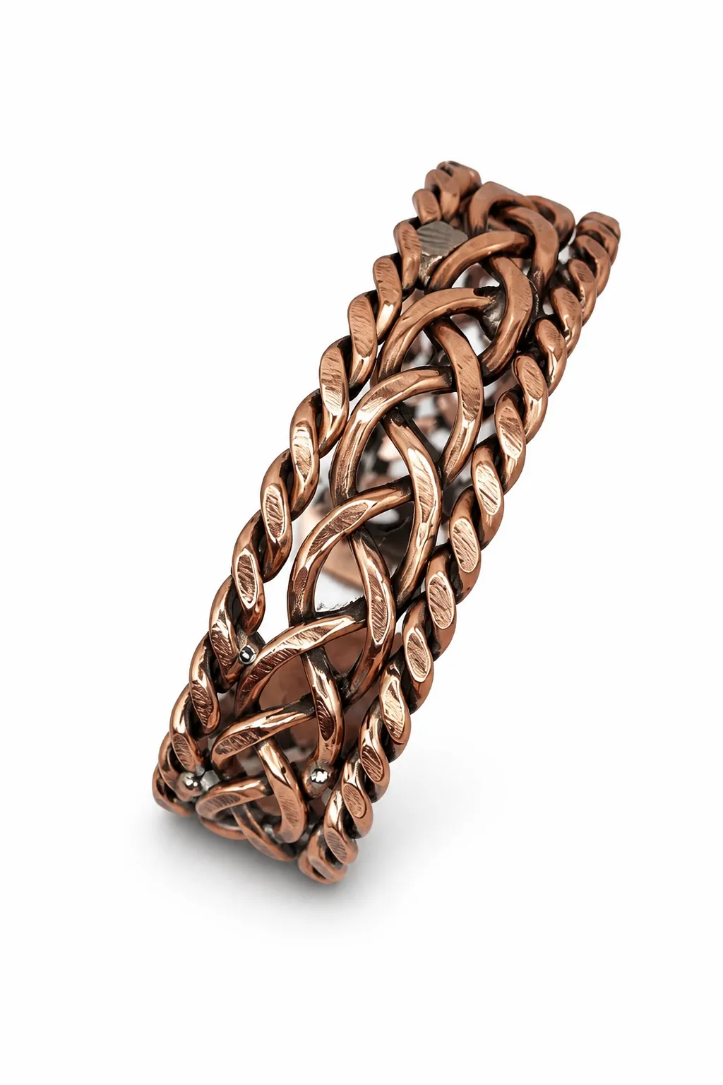 Bracelet en cuivre pur brut TRACYE 1
